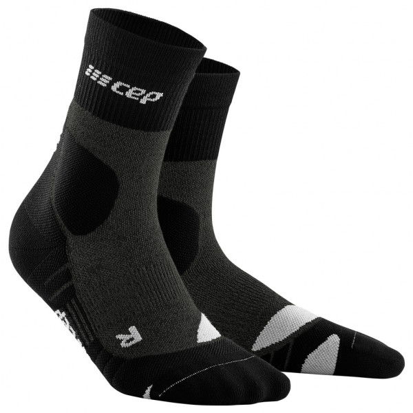 CEP - Hiking Merino Mid-Cut Socks - Kompressionssocken Gr III;IV schwarz von CEP