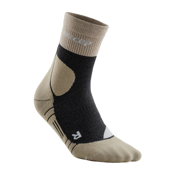 CEP - Hiking Merino Mid-Cut Socks - Kompressionssocken Gr III schwarz von CEP