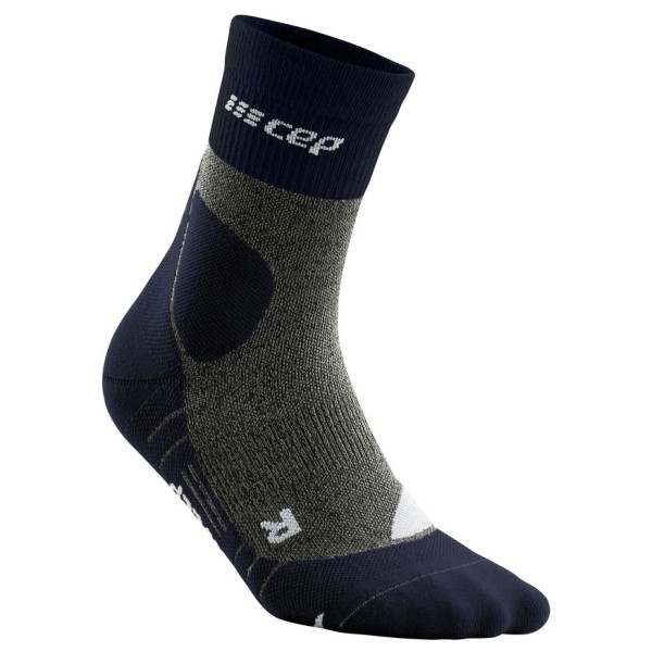 CEP - Hiking Merino Mid-Cut Socks - Kompressionssocken Gr III schwarz von CEP