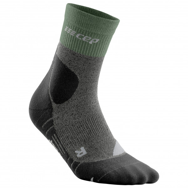 CEP - Hiking Merino Mid-Cut Socks - Kompressionssocken Gr IV grau von CEP