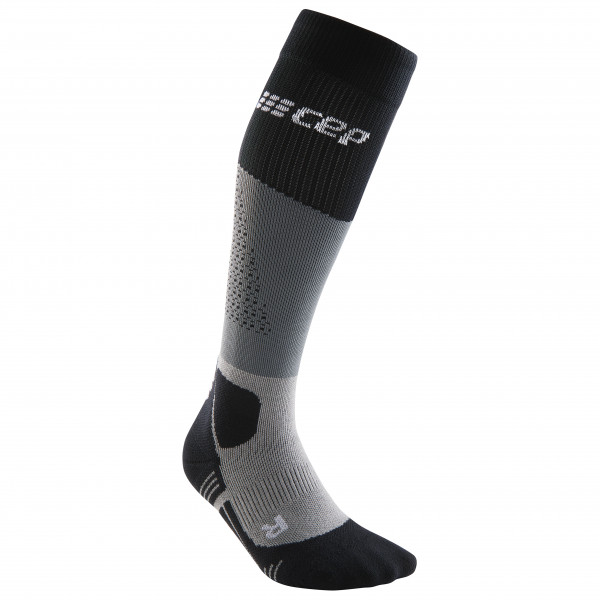 CEP - Max Cushion Socks Hiking Tall - Wandersocken Gr III;IV grau/schwarz von CEP