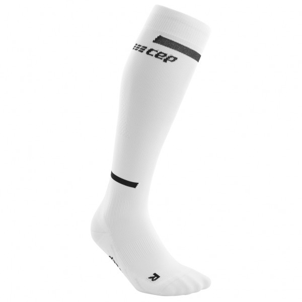 CEP - The Run Socks Tall - Laufsocken Gr III grau/weiß von CEP