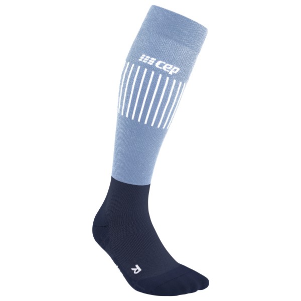 CEP - Ultralight Comp. Socks Skiing Tall V2 - Skisocken Gr V grau/schwarz von CEP