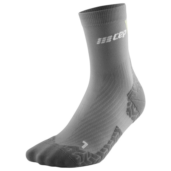 CEP - Ultralight Compression Socks Mid Cut V3 - Kompressionssocken Gr V grau von CEP