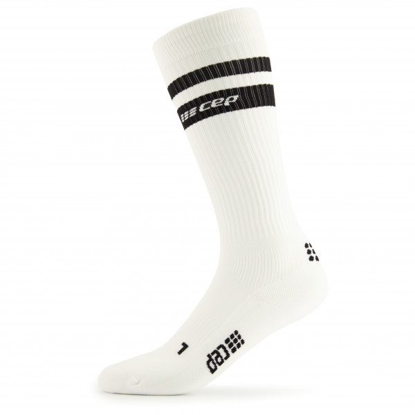 CEP - Women's Classic 80's Socks Tall - Kompressionssocken Gr II;III;IV weiß von CEP