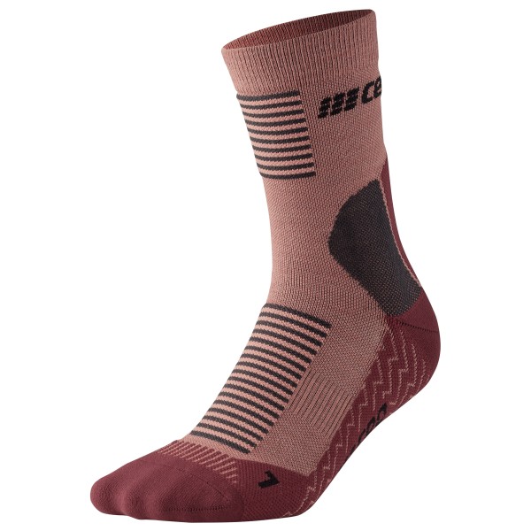 CEP - Women's Cold Weather Compression Socks Mid Cut V2 - Kompressionssocken Gr III;IV blau/grau von CEP