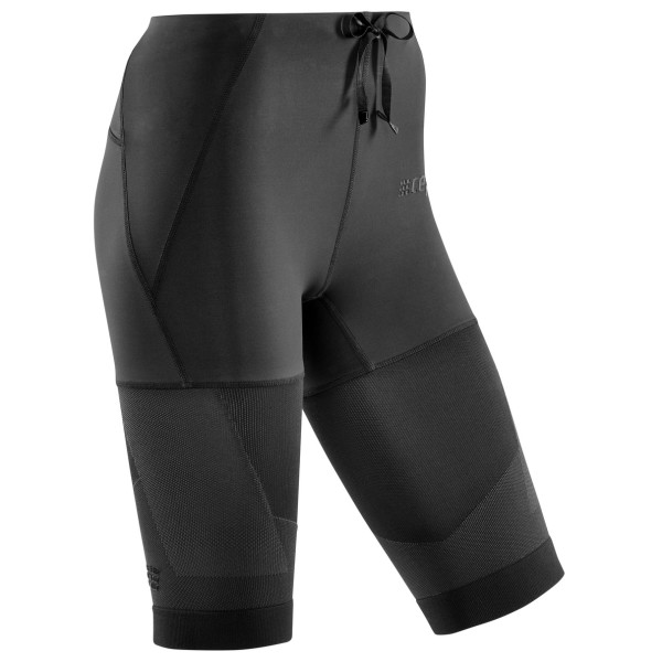 CEP - Women's Compression Shorts - Lauftights Gr L schwarz/grau von CEP