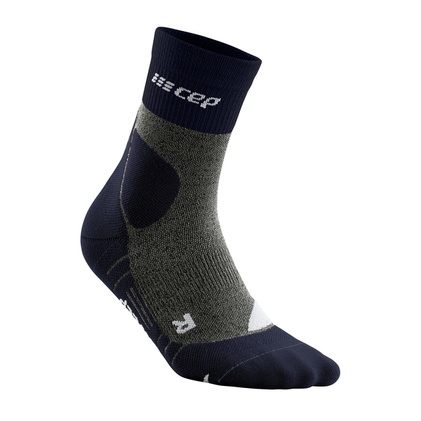 CEP - Women's Hiking Merino Mid-Cut Socks - Kompressionssocken Gr II schwarz von CEP