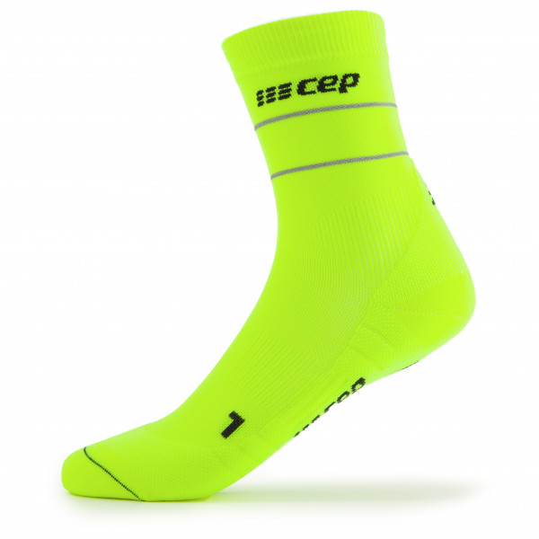 CEP - Women's Reflective Mid Cut Socks - Laufsocken Gr II grün von CEP