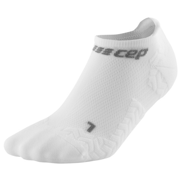 CEP - Women's Ultralight Compression Socks No Show V3 - Laufsocken Gr III;IV grau;schwarz von CEP