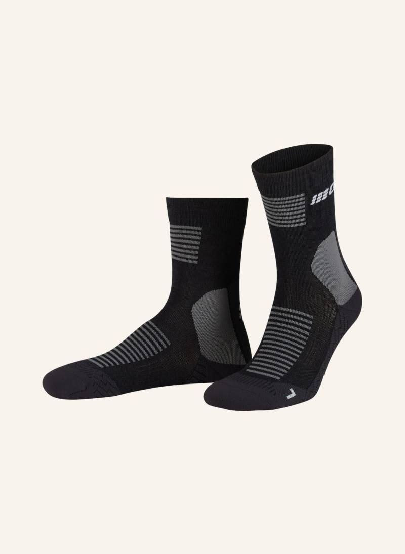 Cep Laufsocken Cold Weather Compression Mid Cut schwarz von CEP