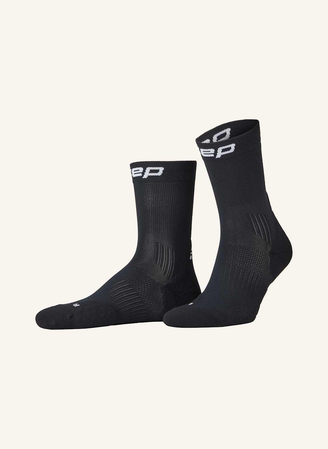 Cep Cep Cep Run Socks, Mid Cut, 5.0, Men schwarz Cep Cep Cep Run Socks, Mid Cut, 5.0, Men schwarz von CEP
