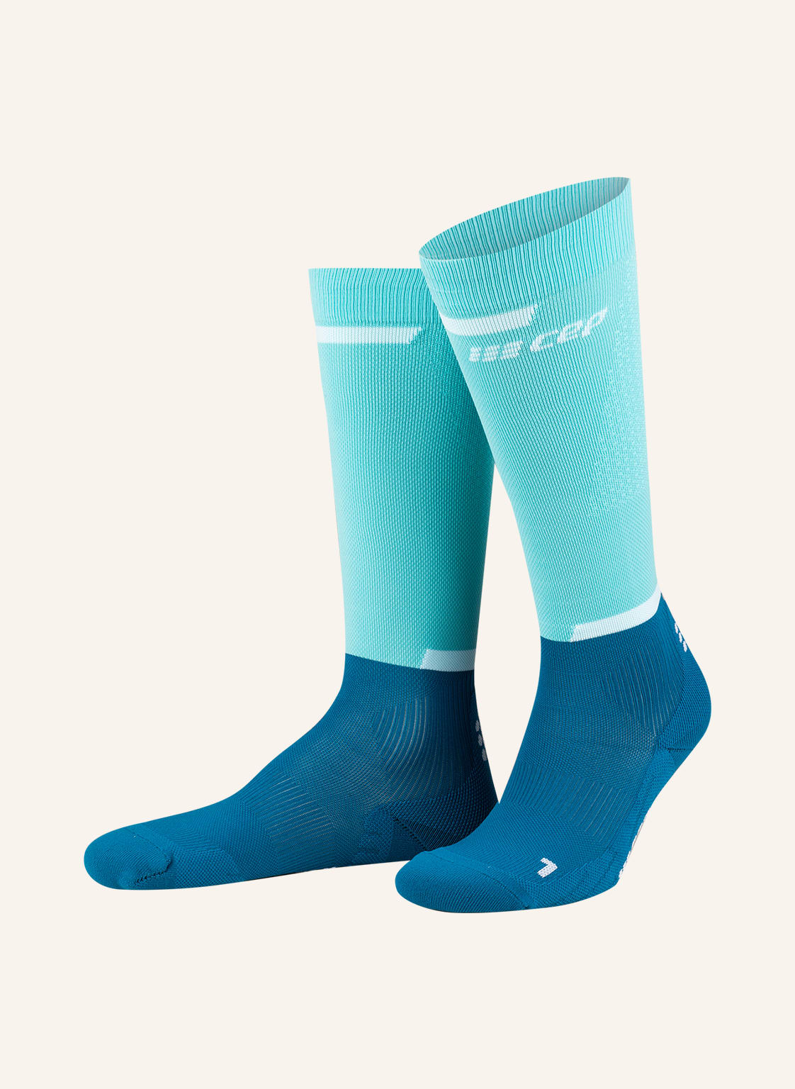 Cep Laufsocken The Run Compression 4.0 - Tall gruen von CEP