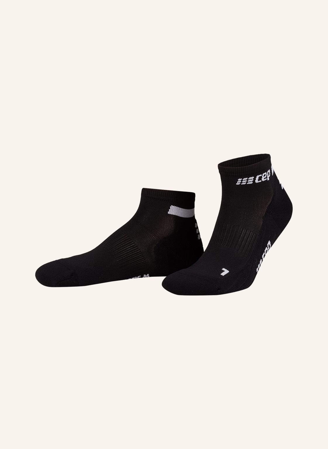 Cep Laufsocken Thr Run Compression Socks 4.0 Low Cut schwarz von CEP