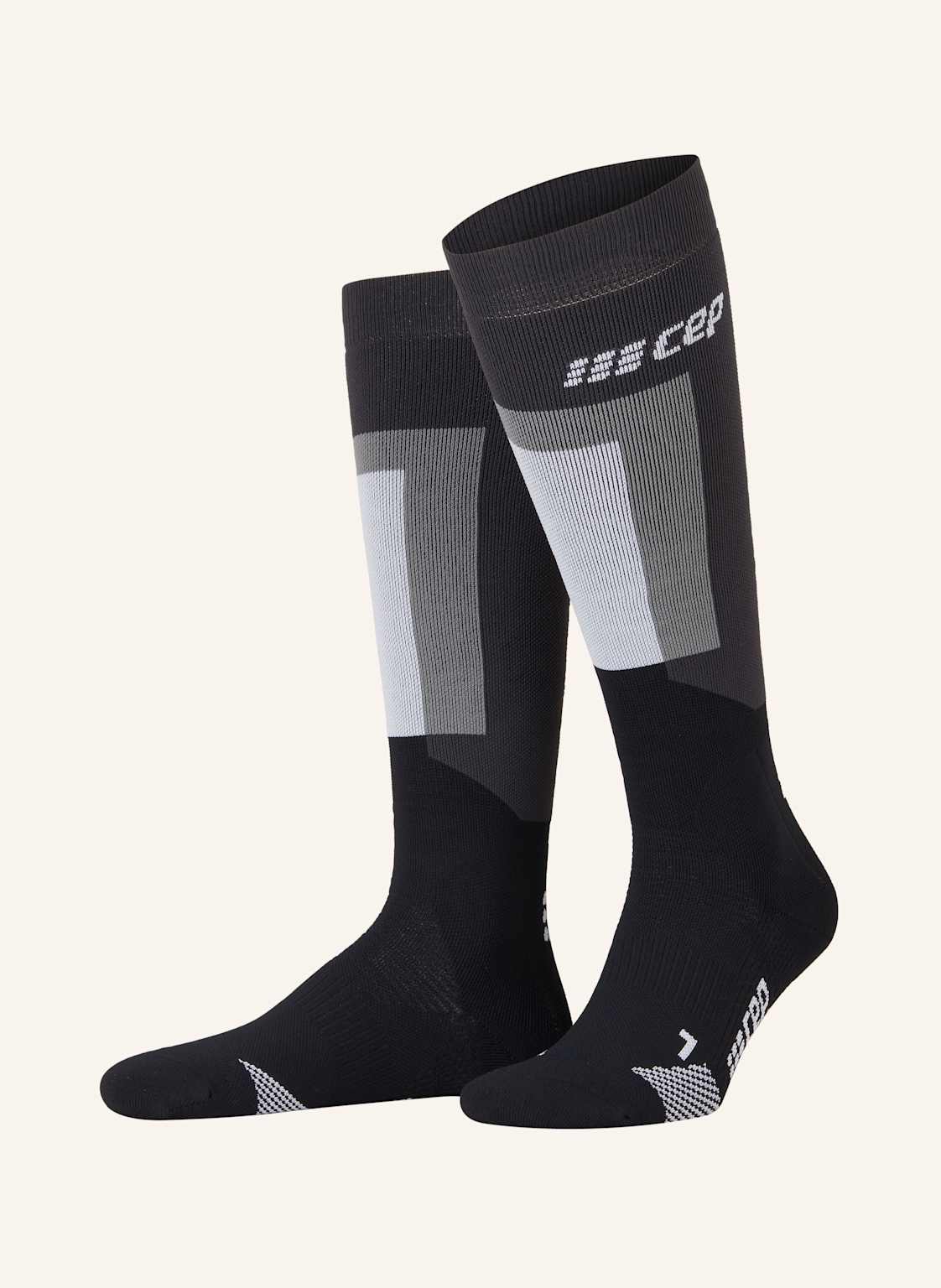 Cep Skisocken Thermo Compression - Tall schwarz Cep Skisocken Thermo Compression - Tall schwarz von CEP