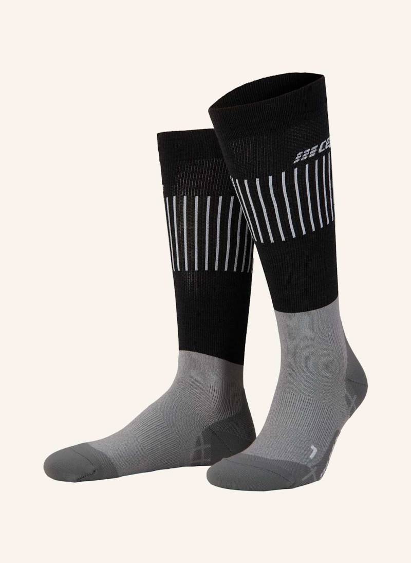 Cep Skisocken Ultralight Compression schwarz von CEP