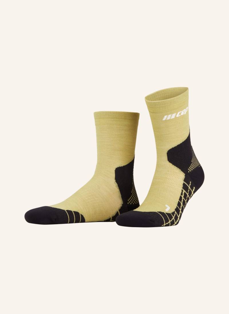 Cep Sportsocken Light Merino Compression gruen von CEP