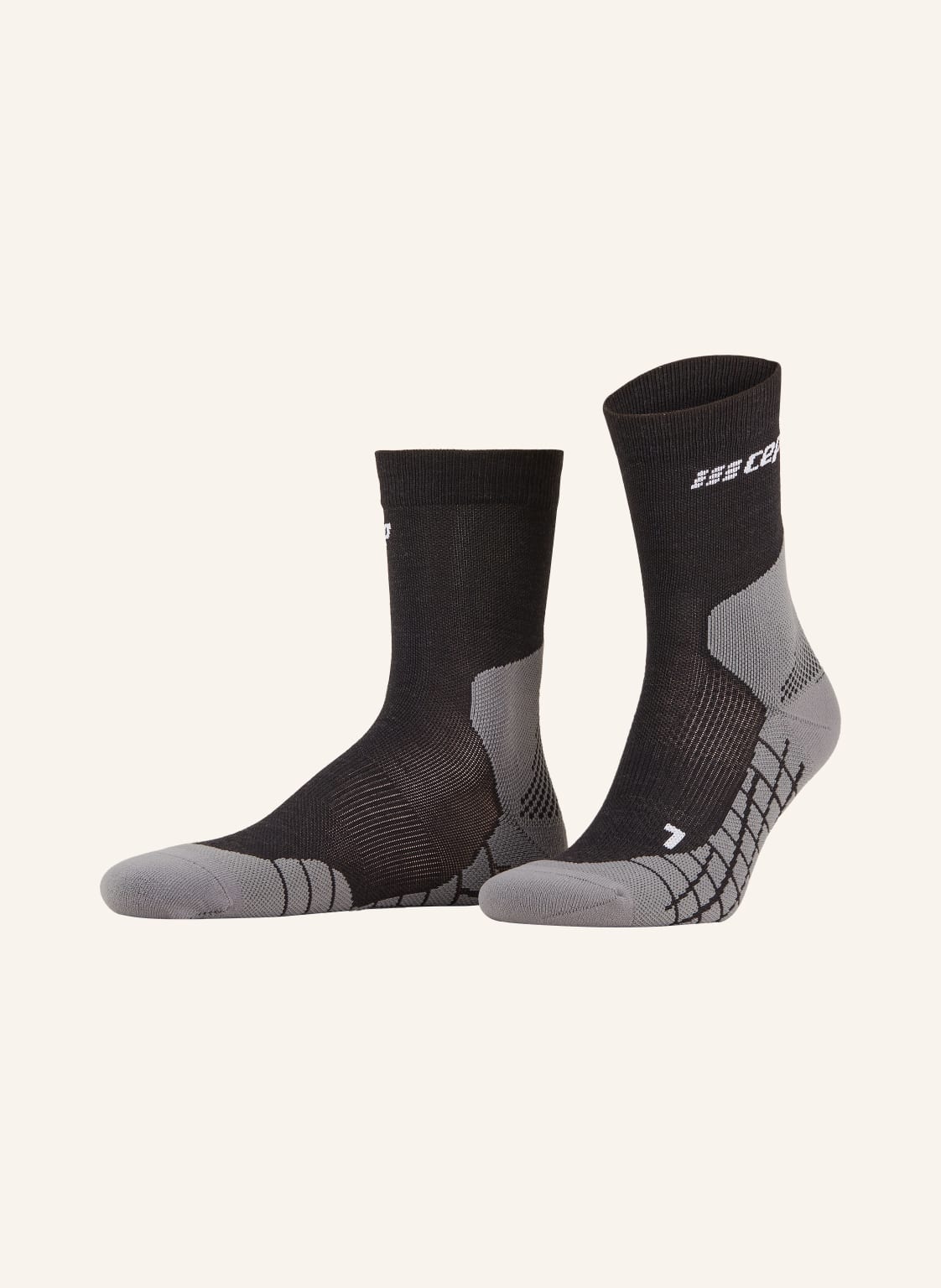 Cep Sportsocken Light Merino Compression schwarz Cep Sportsocken Light Merino Compression schwarz von CEP