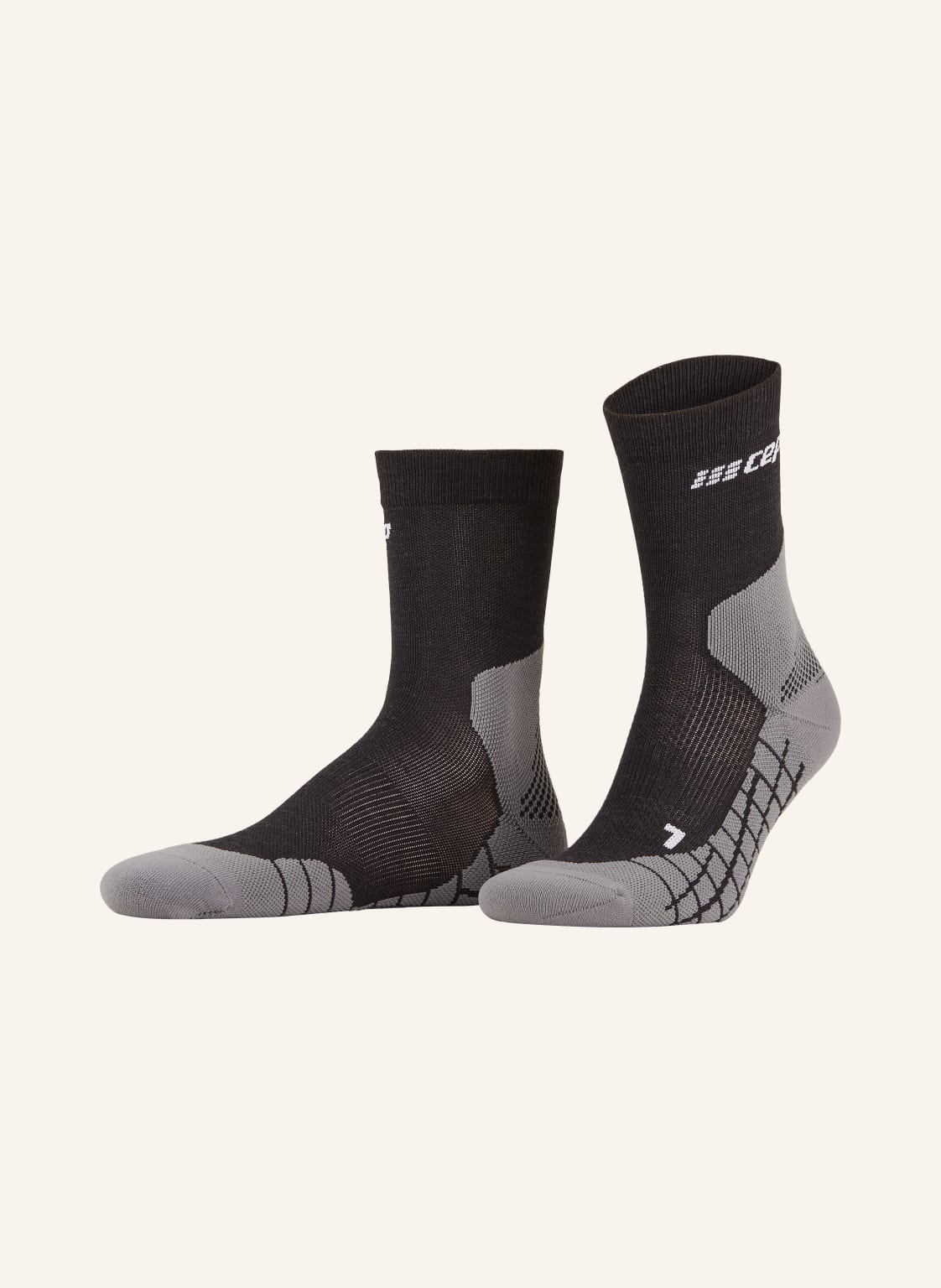 Cep Sportsocken Light Merino Compression schwarz von CEP