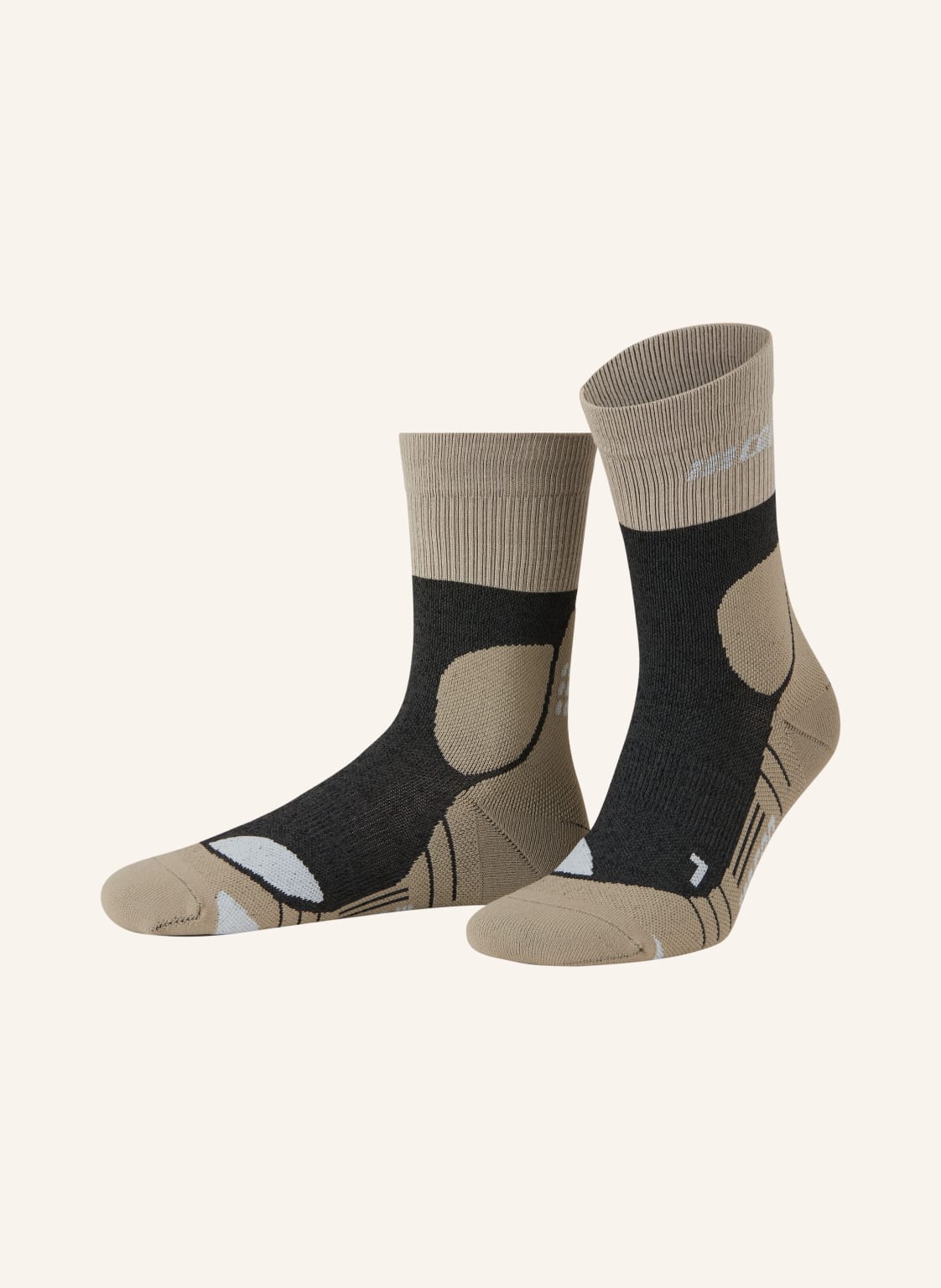 Cep Trekking-Socken Merino Compression Socks Hiking beige Cep Trekking-Socken Merino Compression Socks Hiking beige von CEP