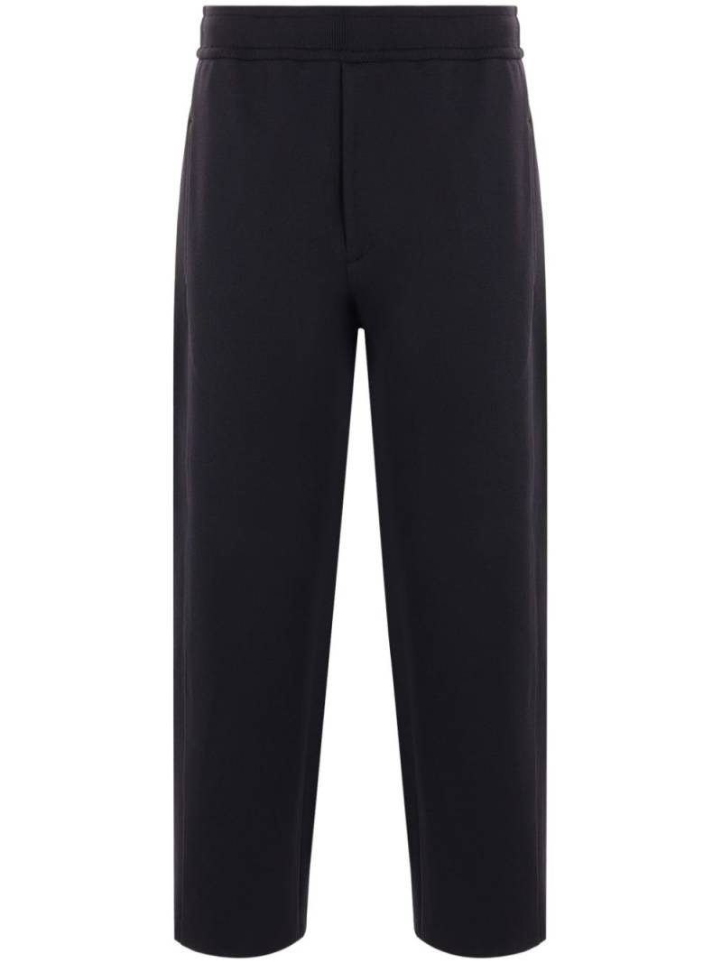 CFCL Milan ribbed curved track pants - Black von CFCL