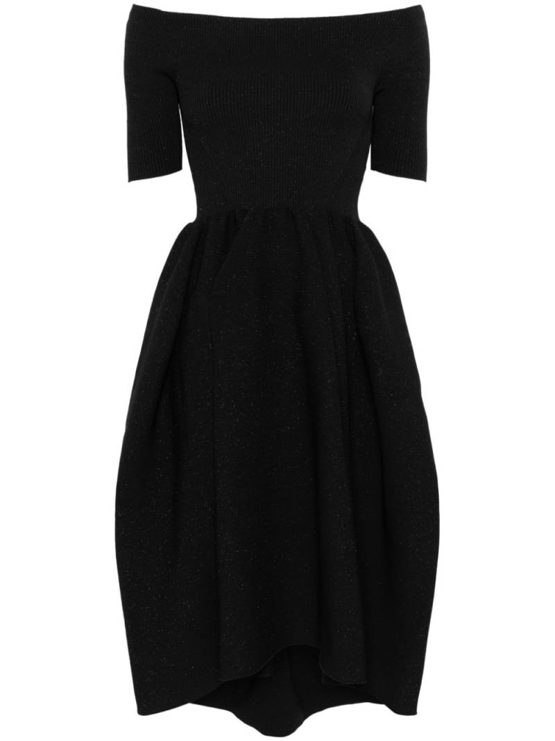 CFCL Pottery Glitter midi dress - Black von CFCL