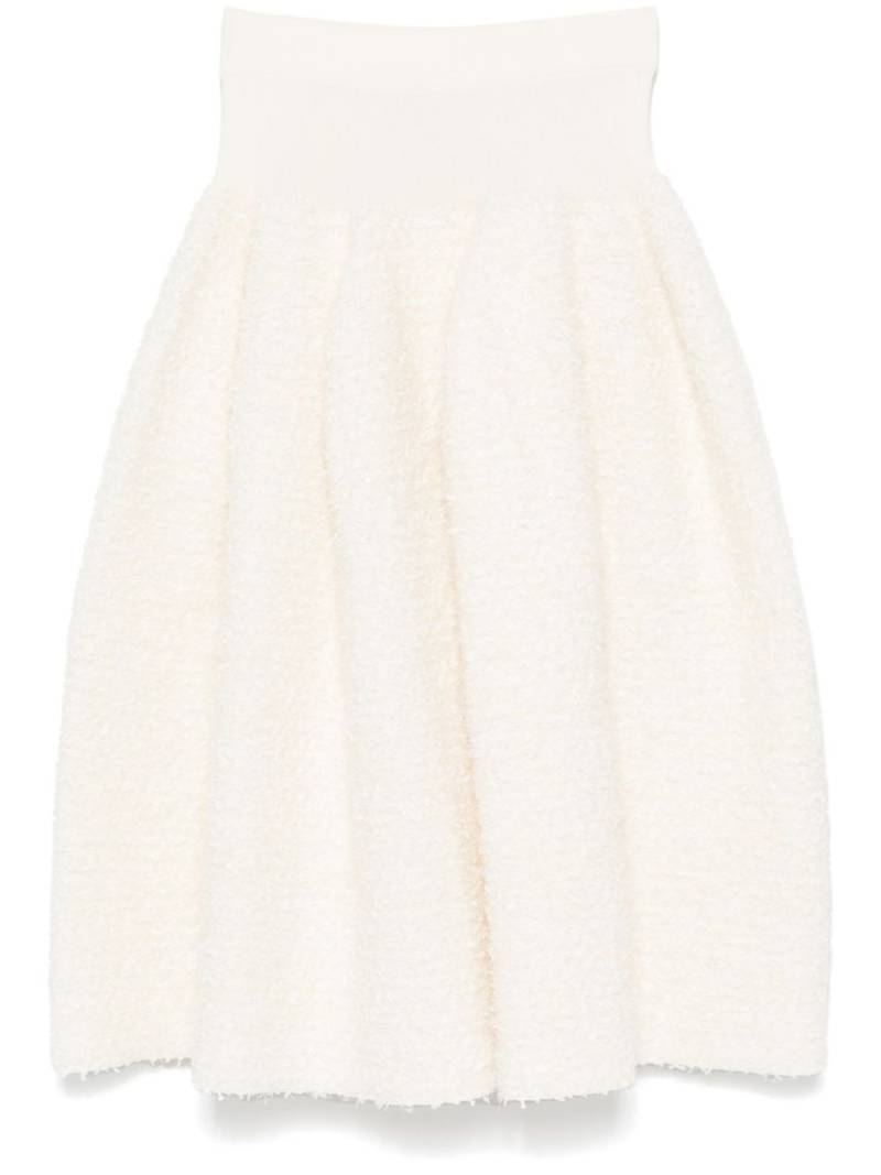 CFCL Pottery Reef Luxe midi skirt - White von CFCL