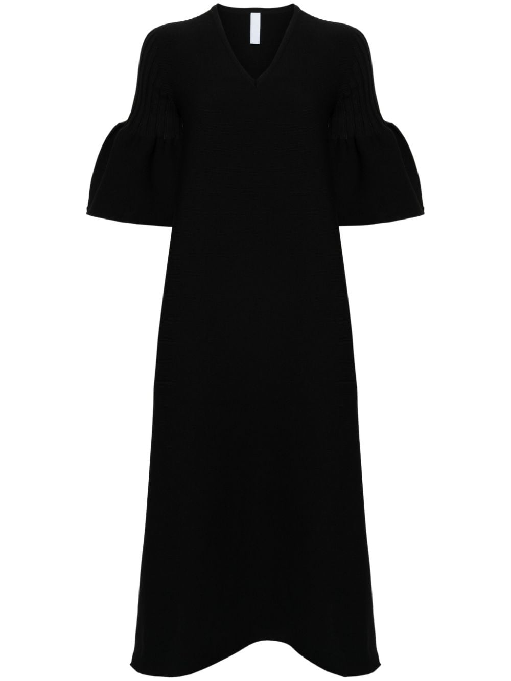 CFCL Pottery knitted midi dress - Black von CFCL