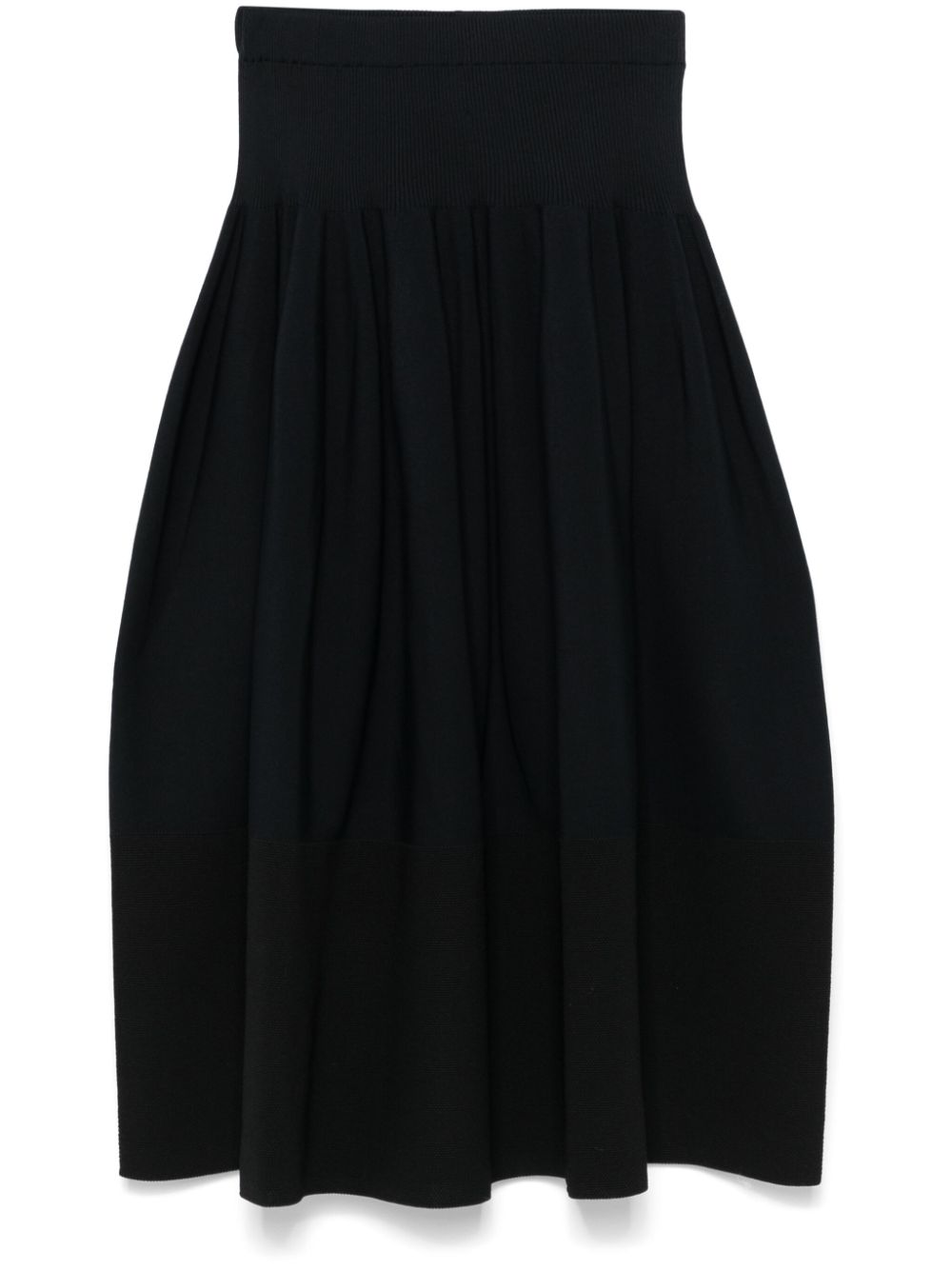 CFCL Rivulet midi skirt - Black von CFCL