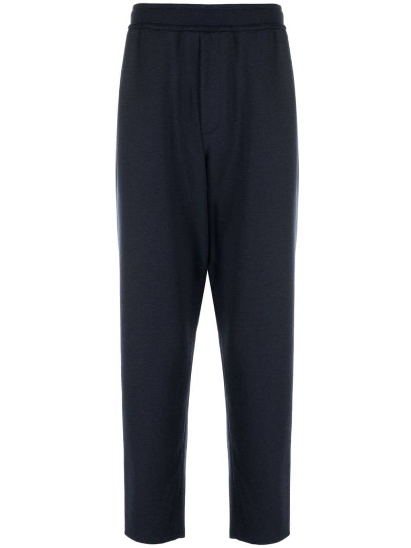 CFCL tapered wool-blend track pants - Blue von CFCL