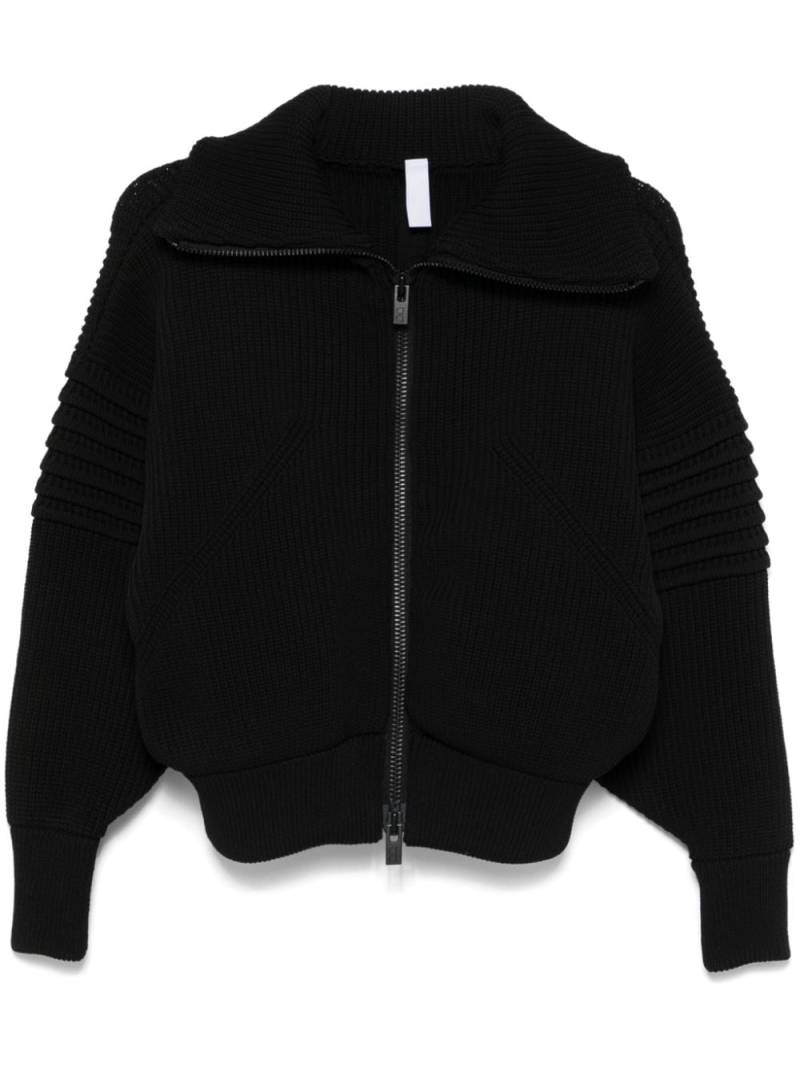 CFCL zip-up cardigan - Black von CFCL