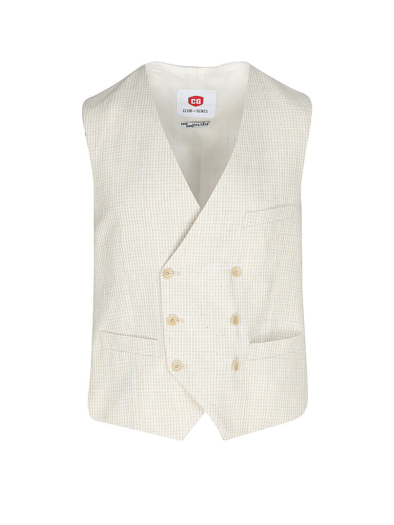 CG - CLUB OF GENTS Anzugweste beige | 48 CG - CLUB OF GENTS Anzugweste beige | 48 von CG - CLUB OF GENTS