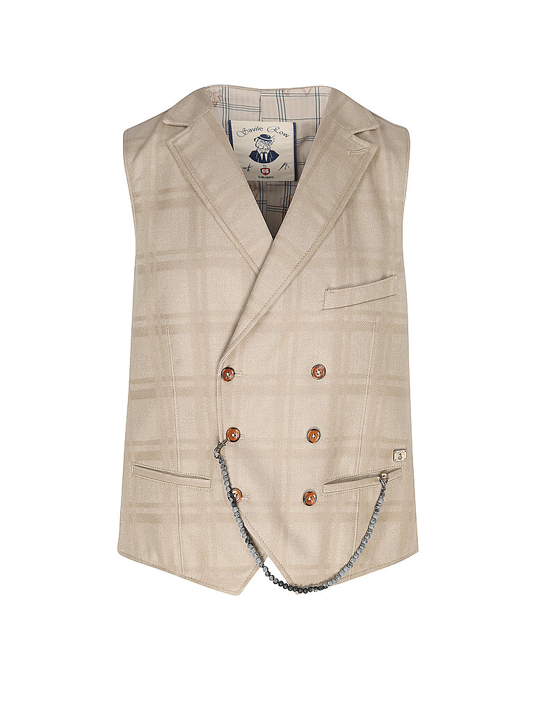 CG - CLUB OF GENTS Anzugweste MATHEW beige | 50 CG - CLUB OF GENTS Anzugweste MATHEW beige | 50 von CG - CLUB OF GENTS