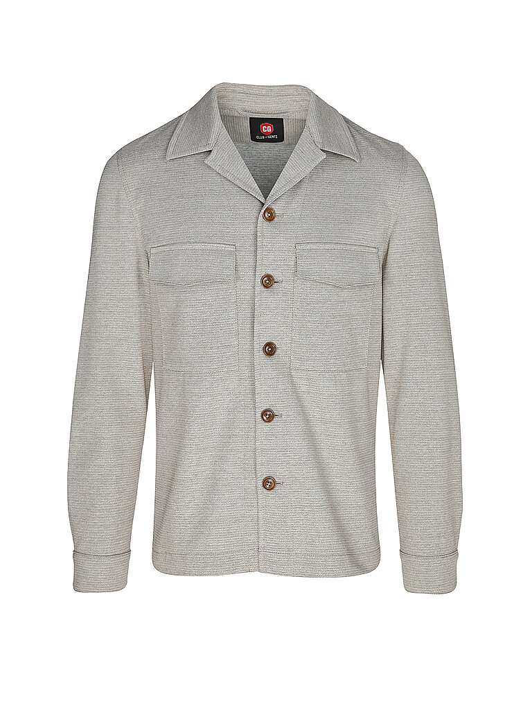 CG - CLUB OF GENTS Overshirt COSTANTIN beige | 46 von CG - CLUB OF GENTS