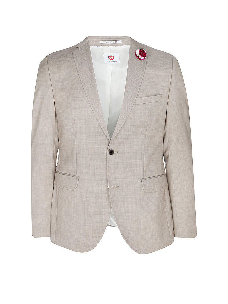 CG - CLUB OF GENTS Sakko Slim Fit PATRICK beige | 102 von CG - CLUB OF GENTS