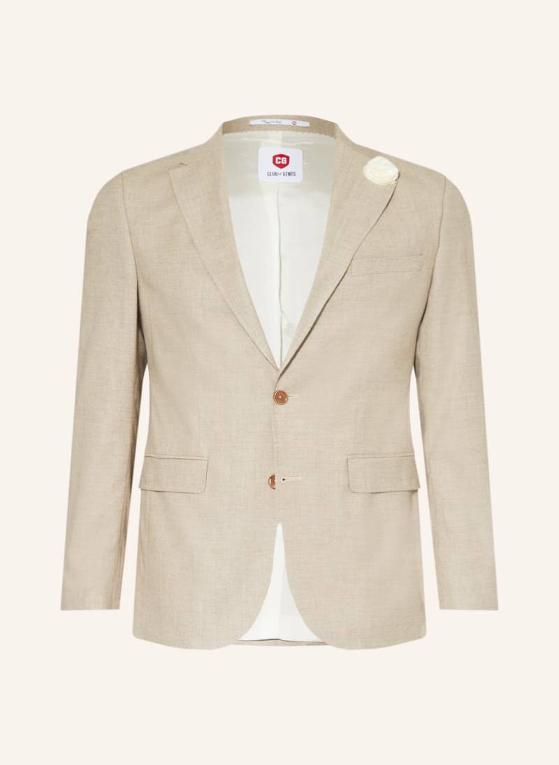 Cg - Club Of Gents Anzugsakko Cg Paul Extra Slim Fit beige von CG - CLUB of GENTS