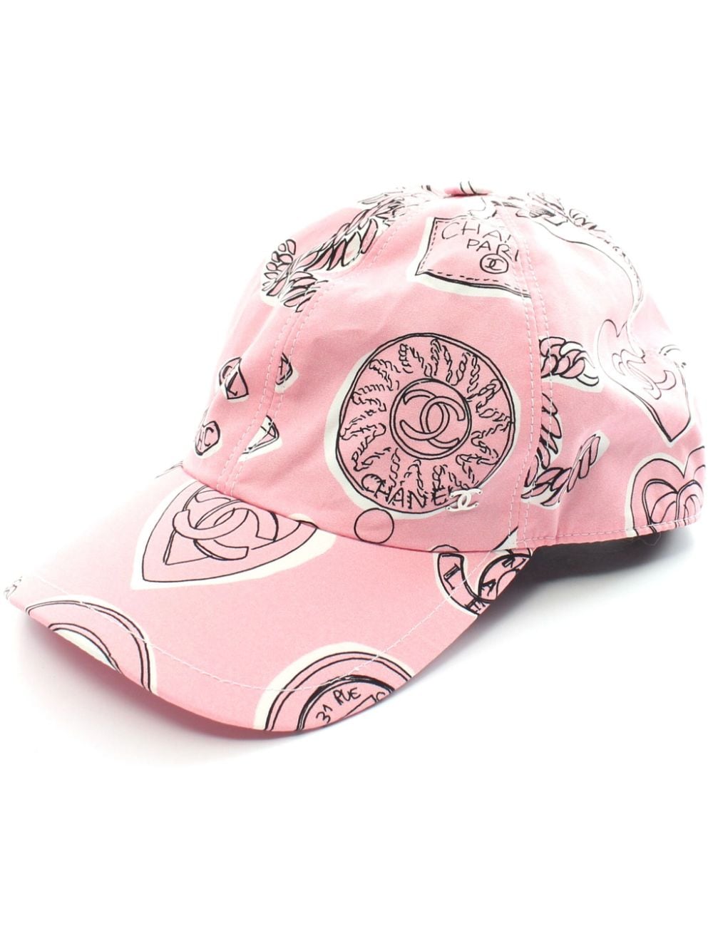 CHANEL Pre-Owned 1986-1988 CC cap - Pink von CHANEL Pre-Owned