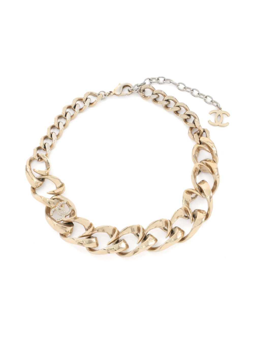 CHANEL Pre-Owned 1986-1988 CC chain necklace - Gold von CHANEL Pre-Owned