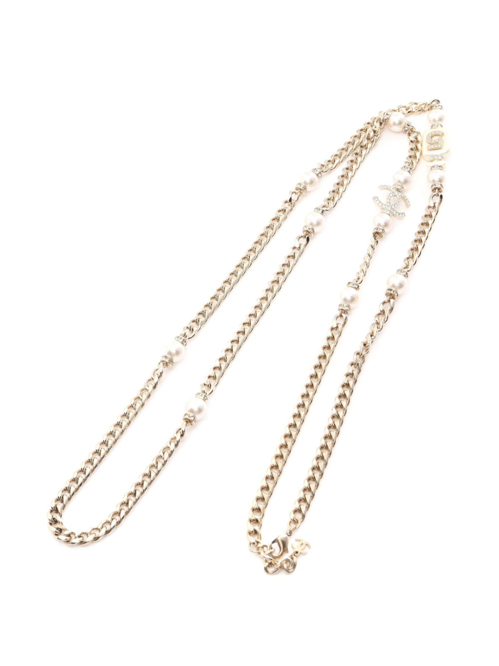 CHANEL Pre-Owned 1986-1988 faux-pearl necklace - Gold von CHANEL Pre-Owned