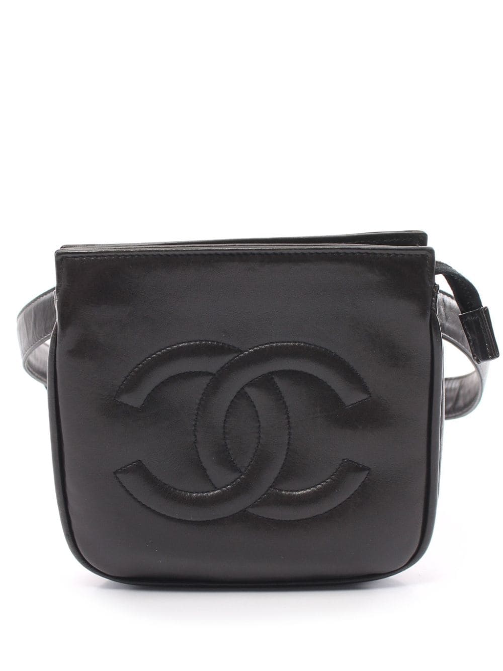 CHANEL Pre-Owned 1989-1991 CC belt bag - Black von CHANEL Pre-Owned