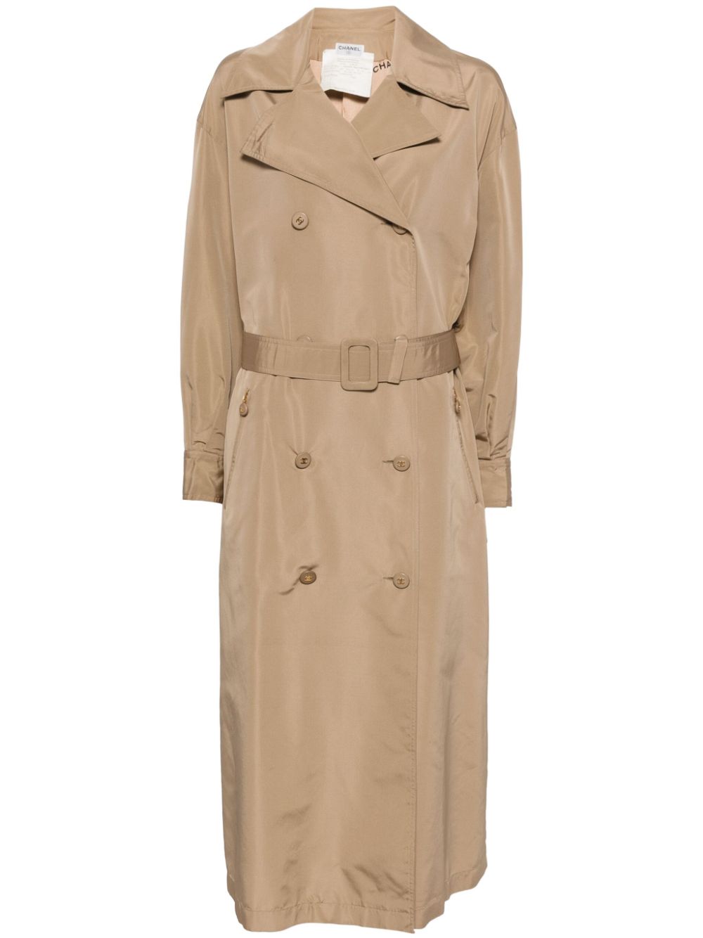 CHANEL Pre-Owned 1990-2000 trench coat - Neutrals von CHANEL Pre-Owned