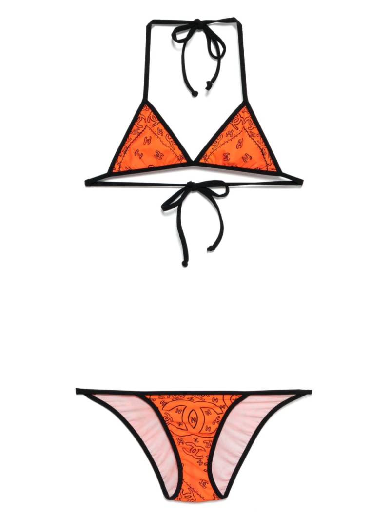 CHANEL Pre-Owned 1990-2000s bikini bottom - Orange von CHANEL Pre-Owned