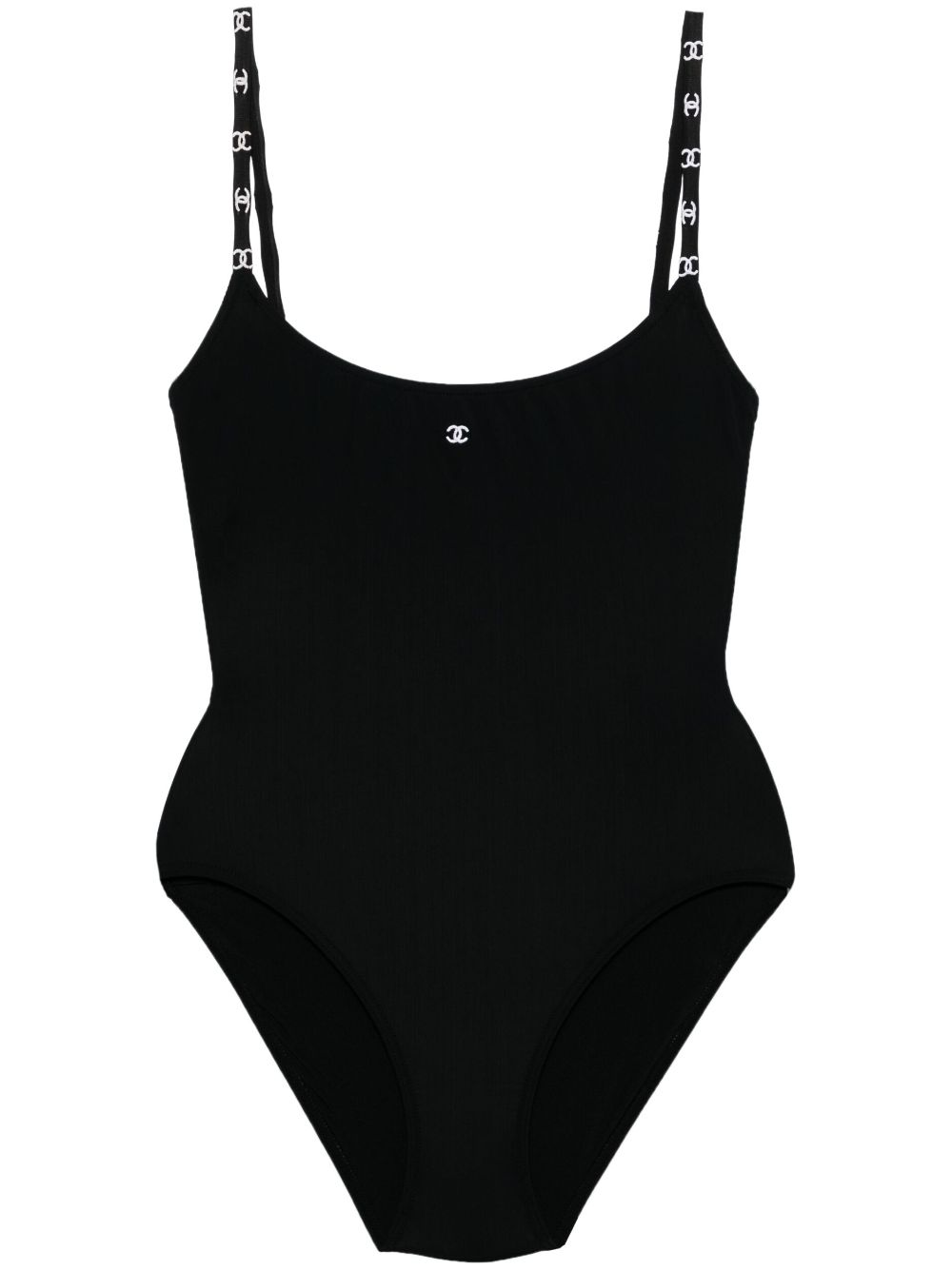 CHANEL Pre-Owned 1990-2000s swimsuit - Black von CHANEL Pre-Owned