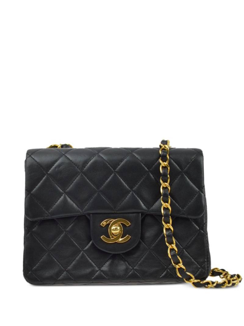 CHANEL Pre-Owned 1990 mini Classic Flap shoulder bag - Black von CHANEL Pre-Owned