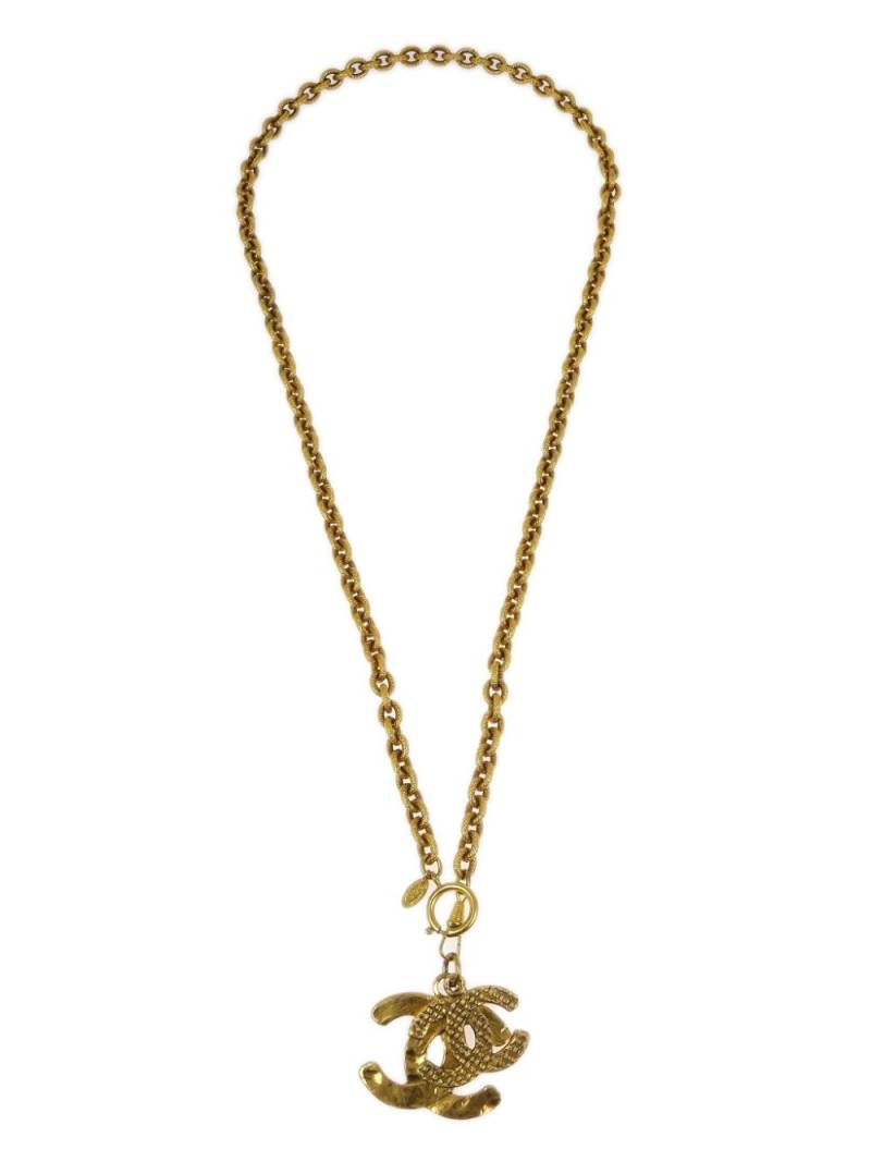 CHANEL Pre-Owned 1994 CC multi-pendant necklace - Gold von CHANEL Pre-Owned