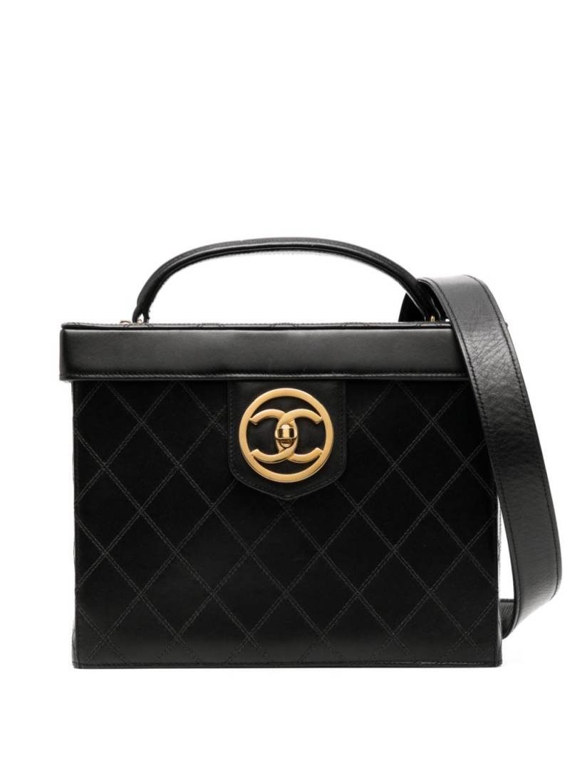 CHANEL Pre-Owned 1994 Vanity Case - Black von CHANEL Pre-Owned