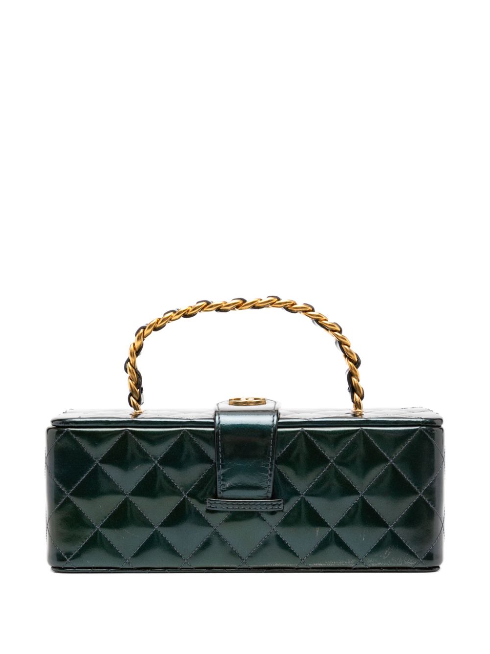 CHANEL Pre-Owned 1994 Vanity Case bag - Green von CHANEL Pre-Owned