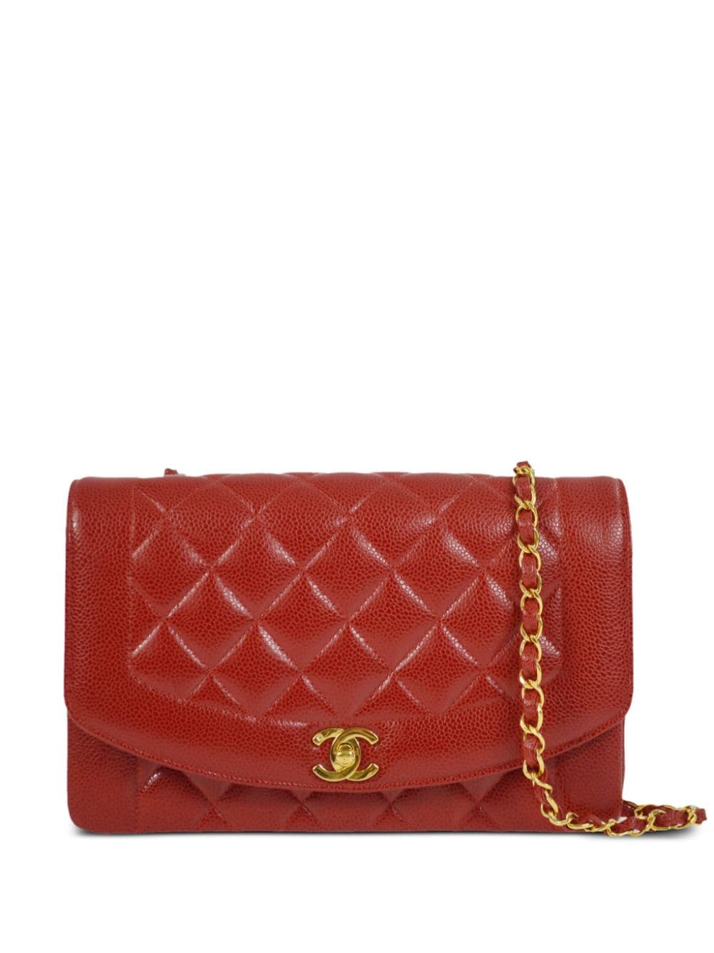 CHANEL Pre-Owned 1995 Diana shoulder bag - Red von CHANEL Pre-Owned