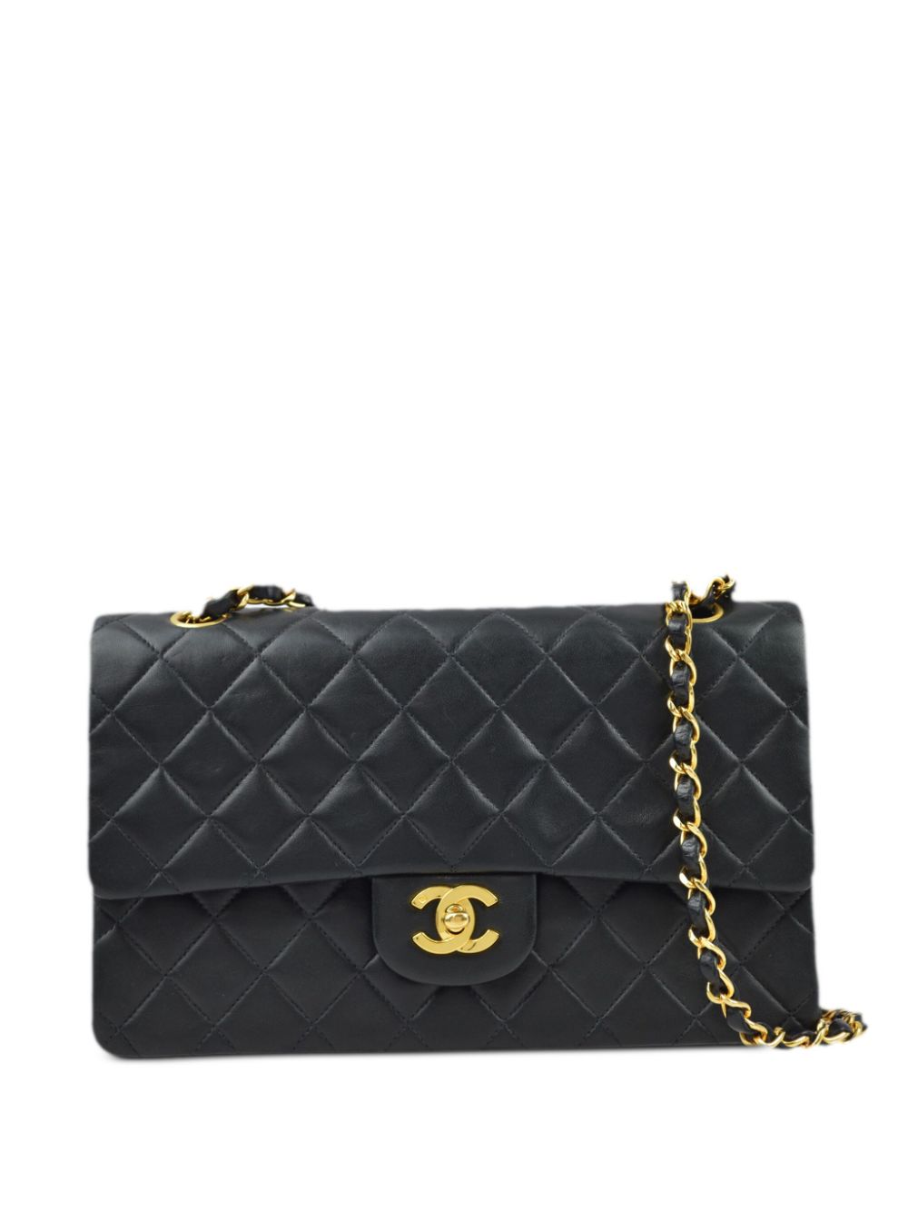 CHANEL Pre-Owned 1995 medium Double Flap shoulder bag - Black von CHANEL Pre-Owned