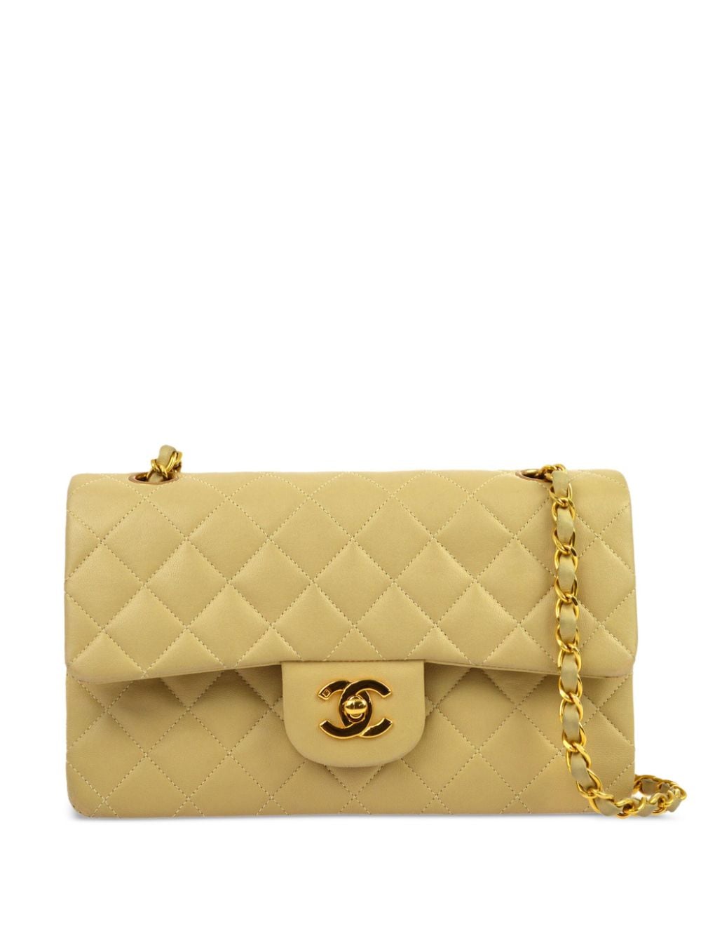 CHANEL Pre-Owned 1995 small Double Flap shoulder bag - Neutrals von CHANEL Pre-Owned